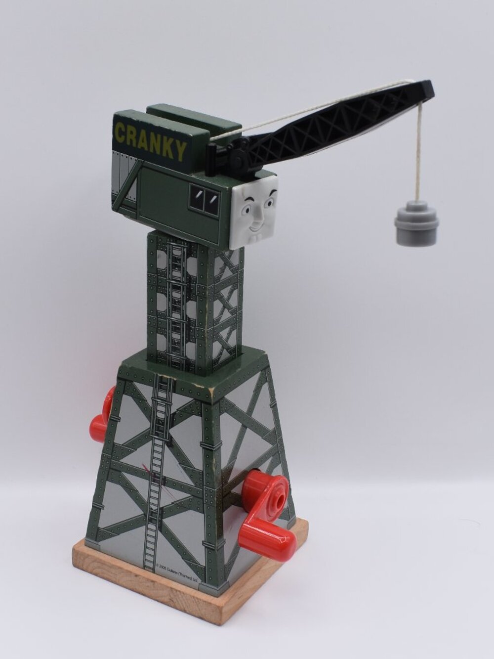 CRANKY THE CRANE - 2005 Gullane Thomas & Friends Wooden Railway - Working